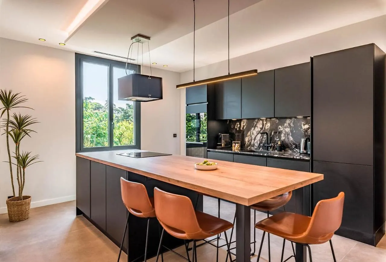 Villa Quartier Oxford Garden & Pool In Cannes Ac