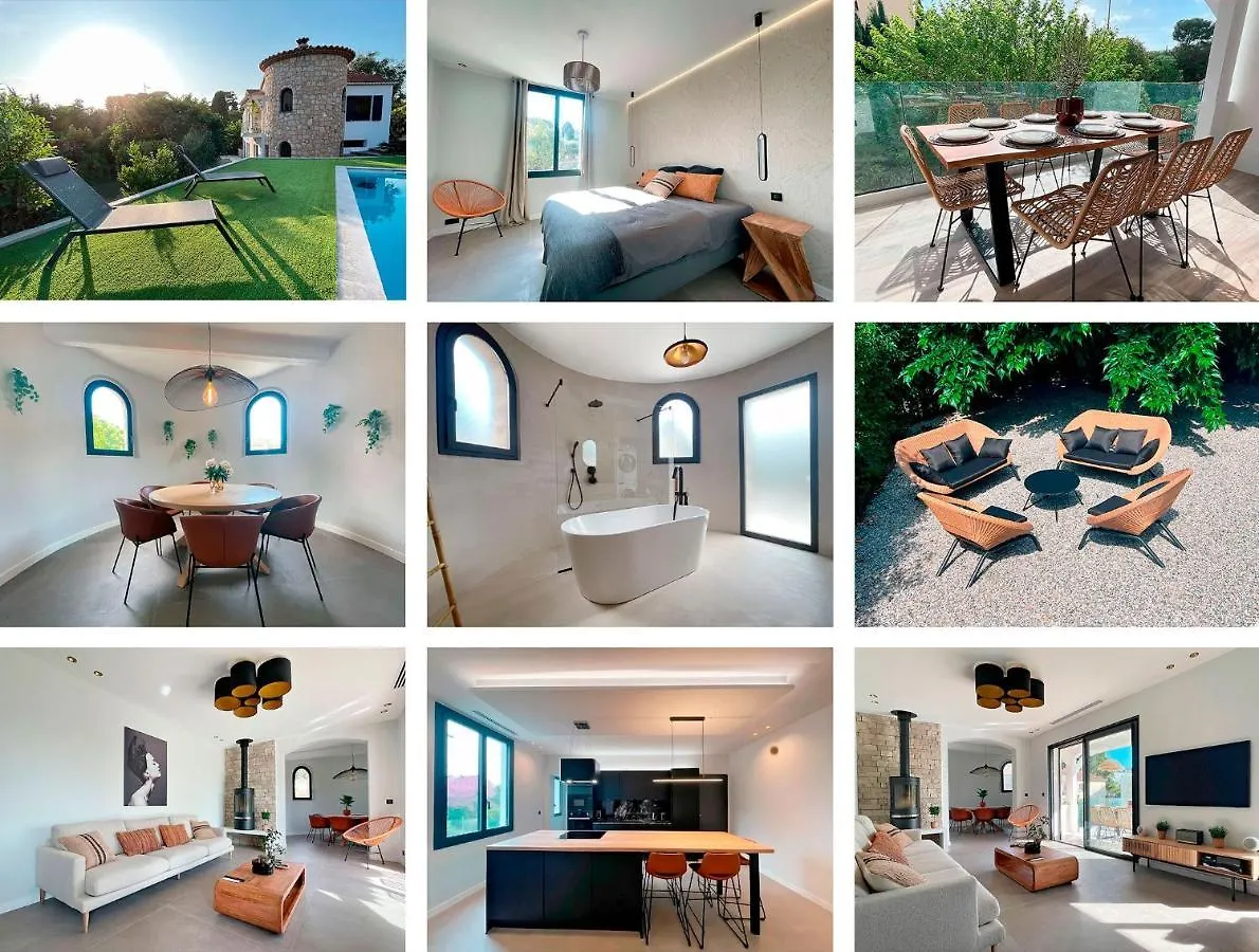 Villa Quartier Oxford Garden & Pool In Cannes Ac