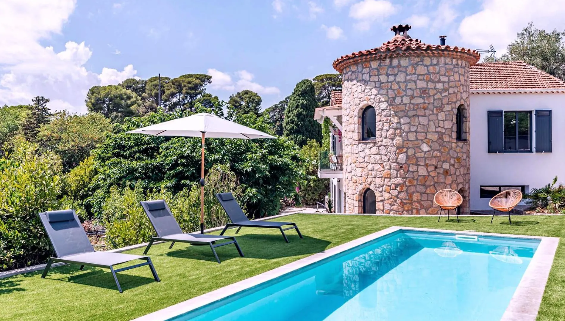 Villa Quartier Oxford Garden & Pool In Cannes Ac